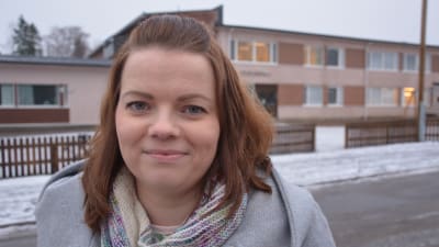 Sara Koskiniemi har två barn i Mustasaaren keskuskoulu.