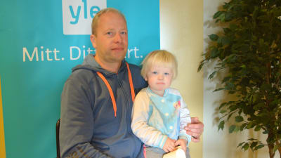 Anders Eriksson och dottern Elin.