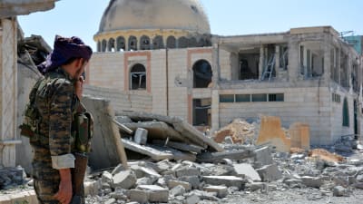 Den kurddominerade SDF-milisen som inledde offensiven mot Raqqa i juni har nu nåt nått stadskärnan