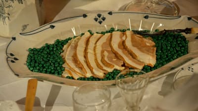 Julskinka av harts