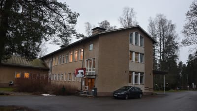Byggnad på Ekåsens område.