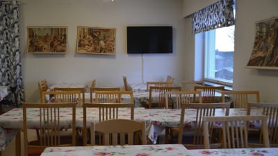 En matsal i från Johannisberg i det kommande håtellet Hotel Easy Stay