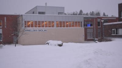 Winellska skolan i Kyrkslätt. 