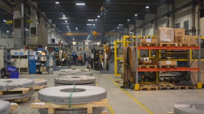 OSTP i Jakobstad tillverkar rostfria rör för industrins behov
