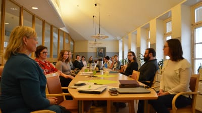 Deltagare i Hackney kursen i Jakobstad