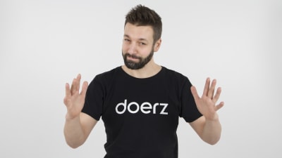 Tomi Virtanen är grundaren för företaget Doerz.