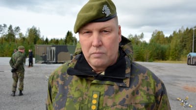 Pionjärinspektör, överste Matti Lampinen.