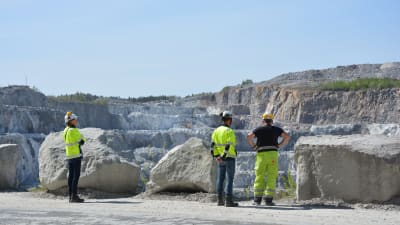 Nordkalks dagbrott i Pargas