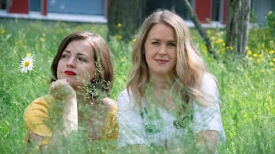 Eva Frantz och Hannah Norrena