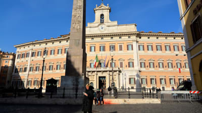 Parlamentet Montecitorio Roma
