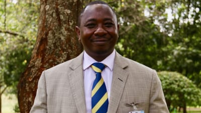 Geoffrey Wahungu leder miljömyndigheten i Kenya