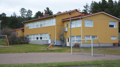 Träsk skola i Houtskär. 