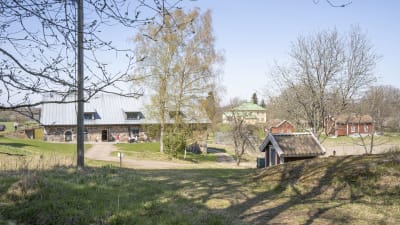 Ett gårdslandskap