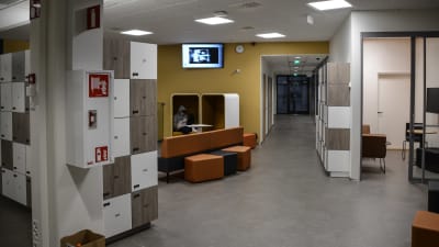 Allmänt utrymme i Careeria i Näse i Borgå