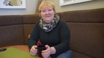 Karita Pihlström söker jobb i Ekenäs.