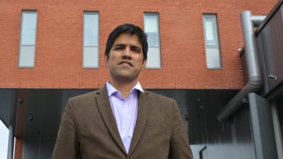 Krish Sankaran, doktor i teknik, leder enheten för forskning inom energi på Vasa universitet.