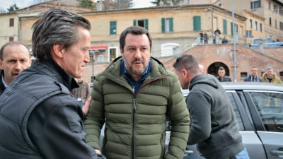 Lega Nords partiledare Matteo Salvini