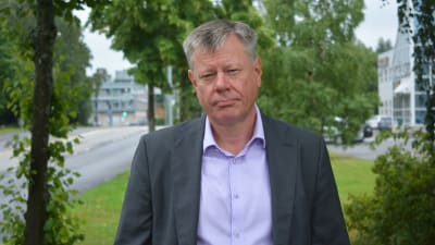 Erik Söderholm i Åbo den 24.8.2022.