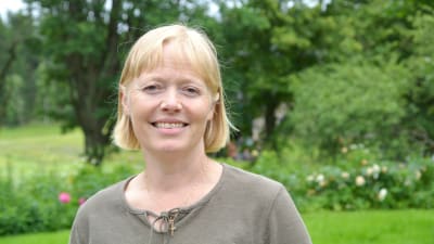 Elisabet Lundström, värdinna på Norrkulla gård.