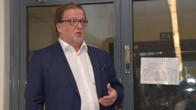Stadsarkitekt Jarmo Heino berättar om Salo stads engagemang i Hyperloop-projektet.