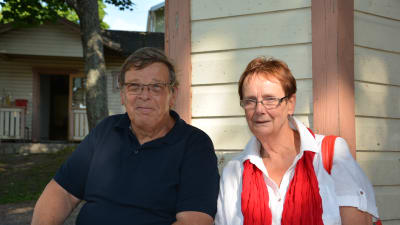 Johannes Runeberg och Lena Selén
