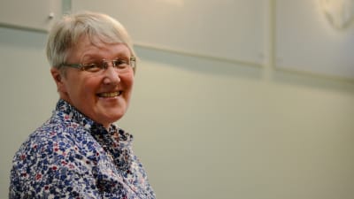 Åsa Lindberg på Svenska tekniska vetenskapsakademien i Finland.