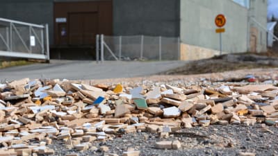 Kakelfabriksområdet i långbacka i Åbo.