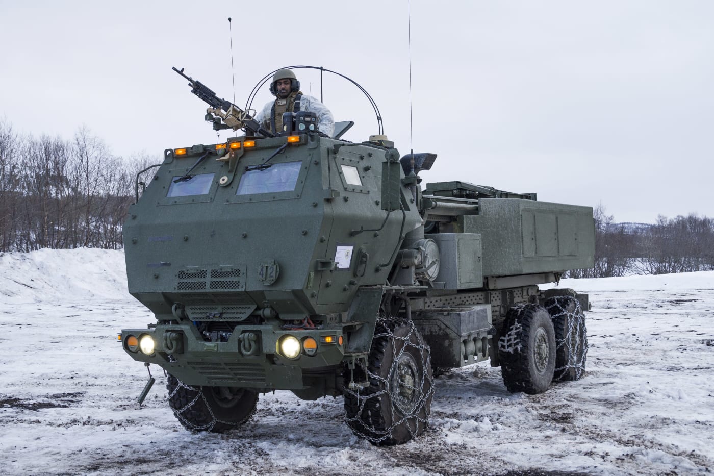 Det amerikanske HIMARS missil artillerisystemet