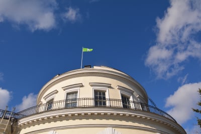 Observatoriet i vårdbergsparken.