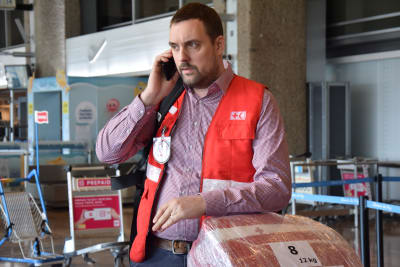 Andreas von Weissenberg är chef för internationella katastrofhjälpen vid Finlands Röda Kors.