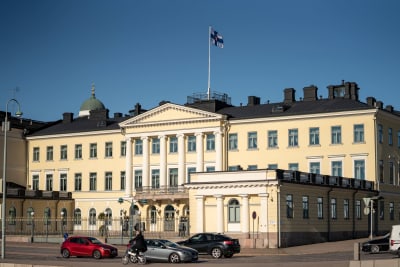 Presidentslottet i Helsingfors.