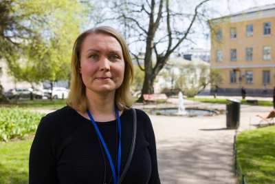 Henkilökuvassa Outi Vilén, erityisasiantuntija, TEM.