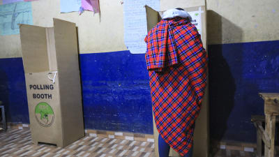 Val i Kenya.