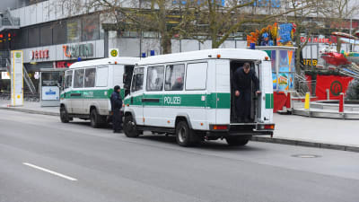 Tysk polis i Berlin den 20 december 2016