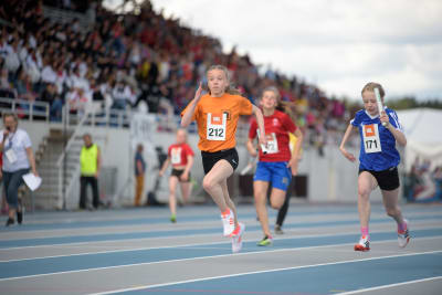 Löpare på stafettkarnevalen 2017