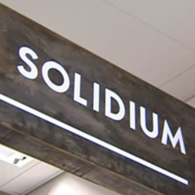 Solidiums logotyp. 