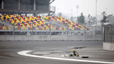 Formel 1-tävlingen i Vietnam inhiberas.