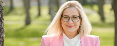 Svenska Kvinnoförbundets ordförande Anita Westerholm