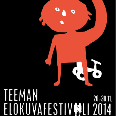 Teeman elokuvafestivaalin julisteet 2014. Suunnittelu Kirsi Kukkurainen.