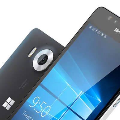 Microsoftin Lumia 950-älypuhelin.