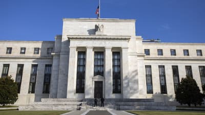 USA:s centralbanks huvudbyggnad i Washington.