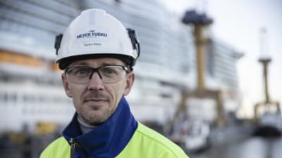 Meyer Turkus kommunikationschef Tapani Mylly