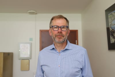 Rektor Bob Karlsson för Kimitoöns Gymnasium