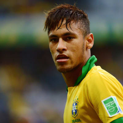 Brasilian tähtipelaaja Neymar.