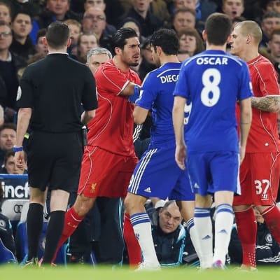 Emre Can ja Diego Costa ottavat yhteen
