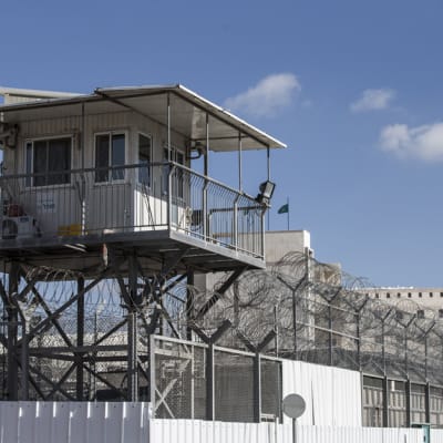 Aylonin vankila Ramlessa, Tel Avivin ulkopuolella. Kuva on helmikuulta 2013.
