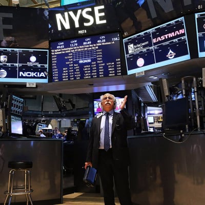 New Yorkin pörssi 1. lokakuuta.