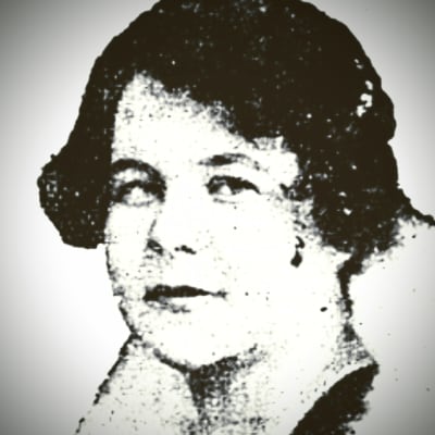 Kontoristen Alma Malkki (porträtt från 1920-talet)