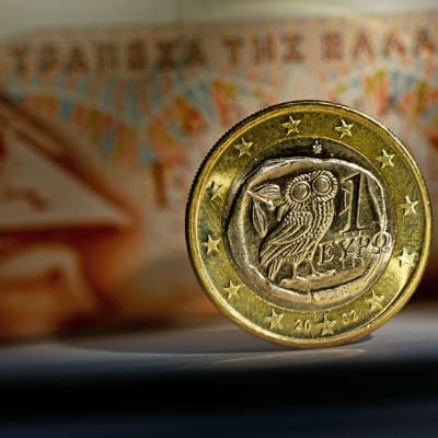 Euron kolikko.