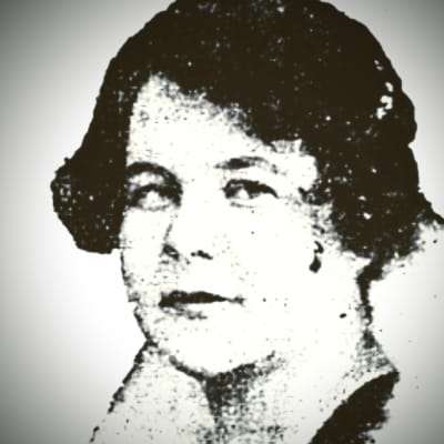 Kontoristen Alma Malkki (porträtt från 1920-talet)